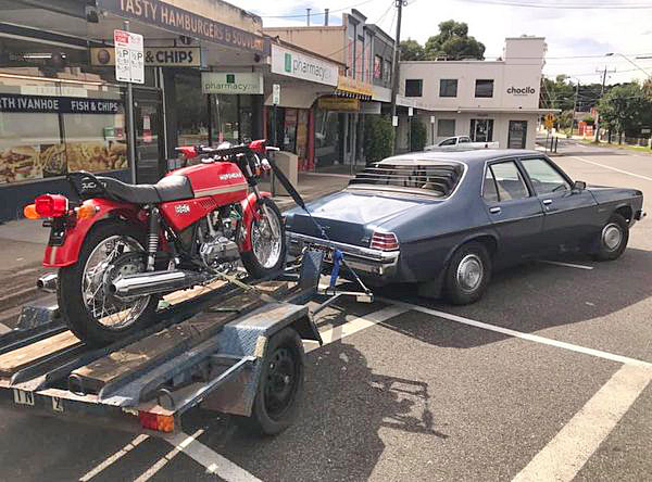 ducati 860 gt and holden kingswood