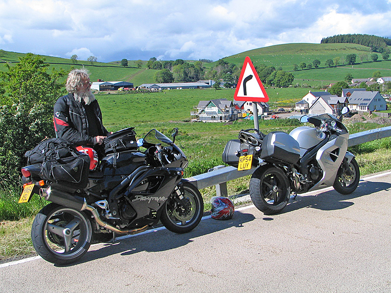 scotland triumph motorcycles
