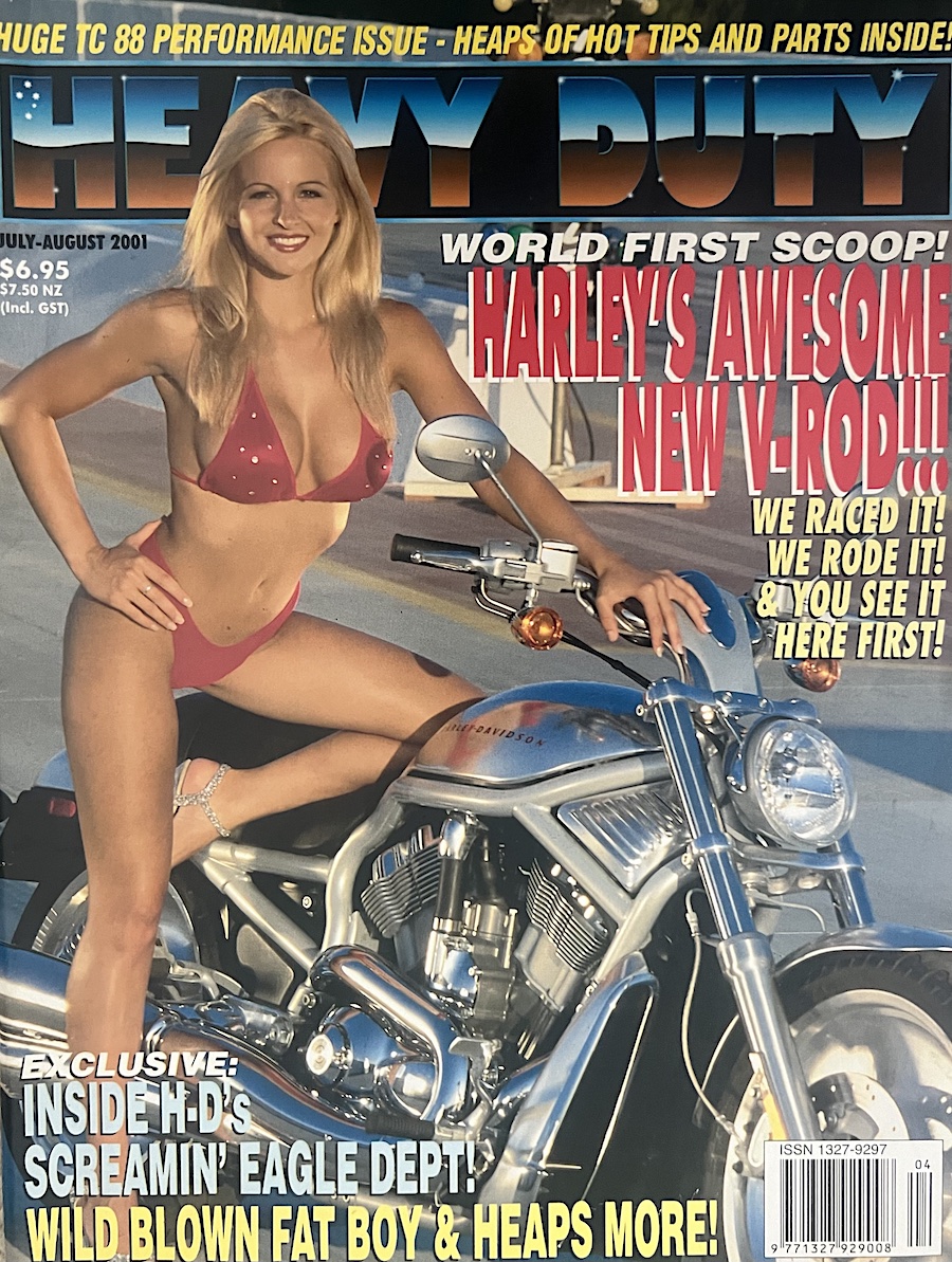 Harley V-rod
              heavy duty magazine