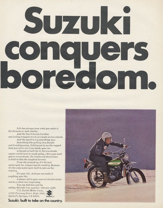 suzuki boredome ts ad