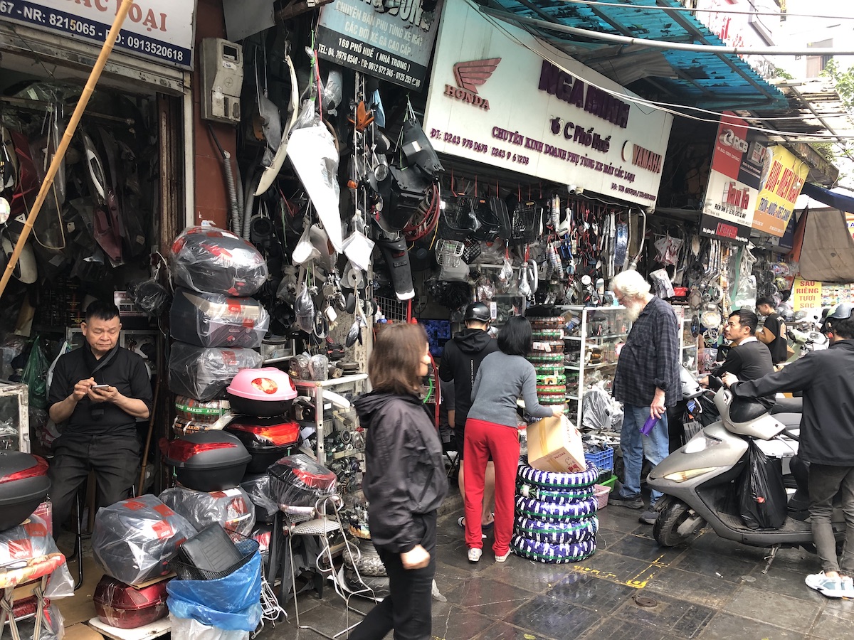 vietnam motorcycle shop