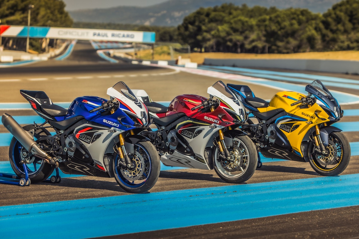 suzuki
              gsx-r1000r 40th anniversary
