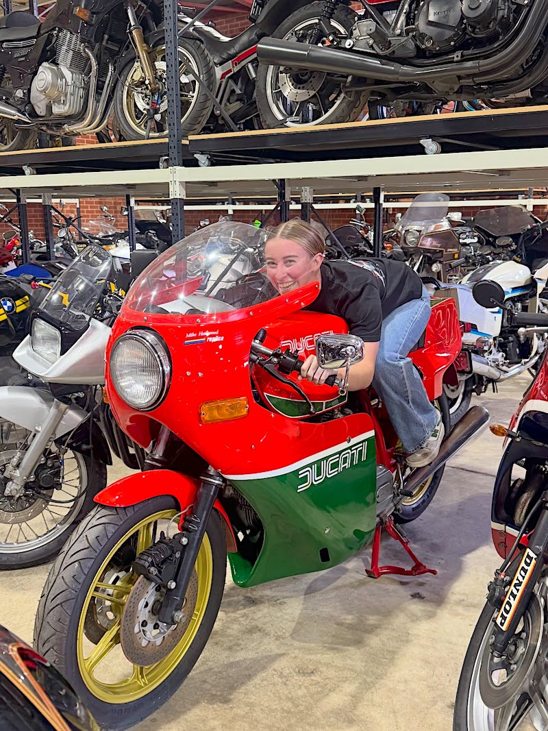 Tara Morrison Castambul Collection Hailwood Ducati